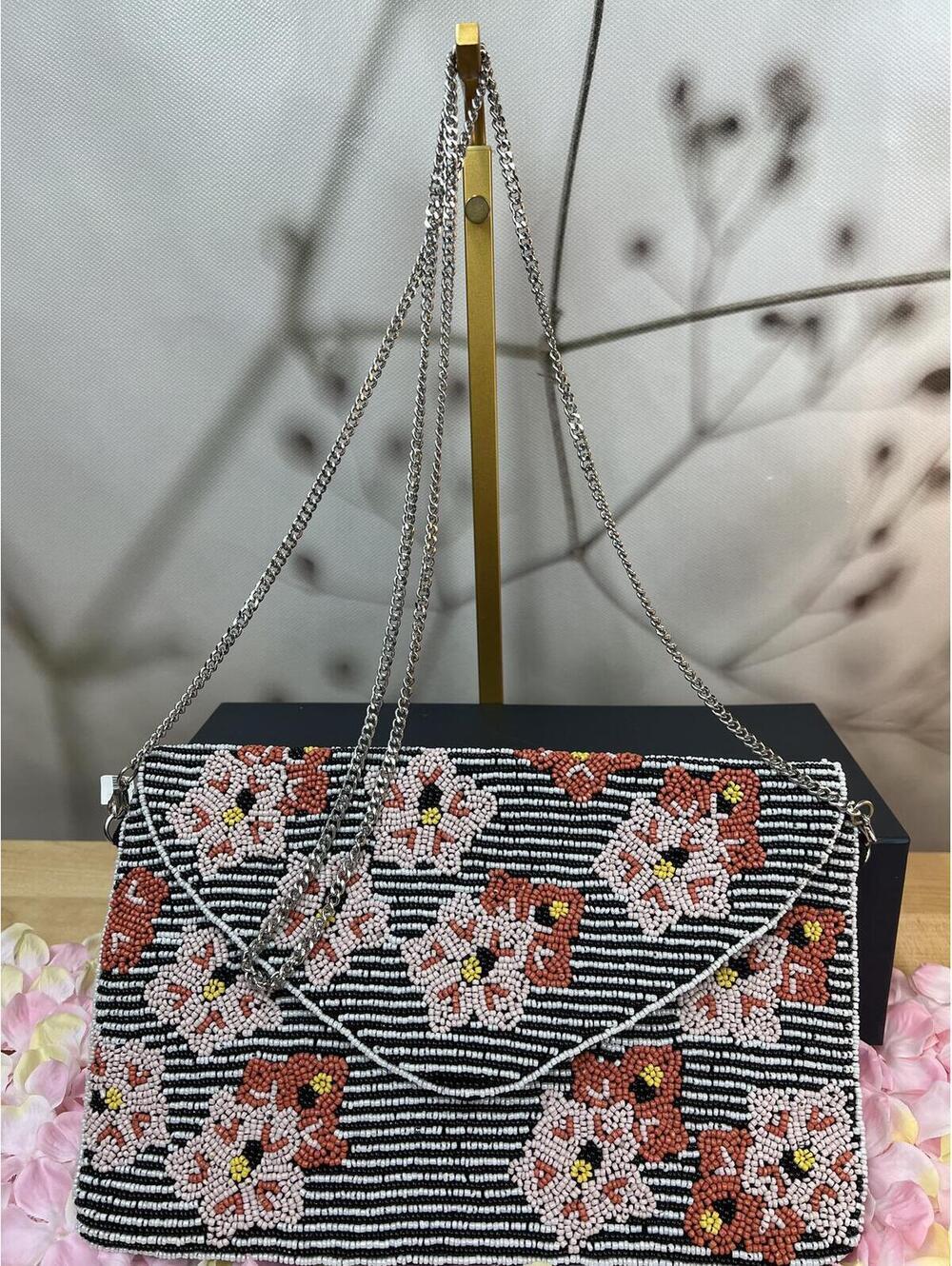 KAY LEE beaded bag crossbody - Picture 4 of 7